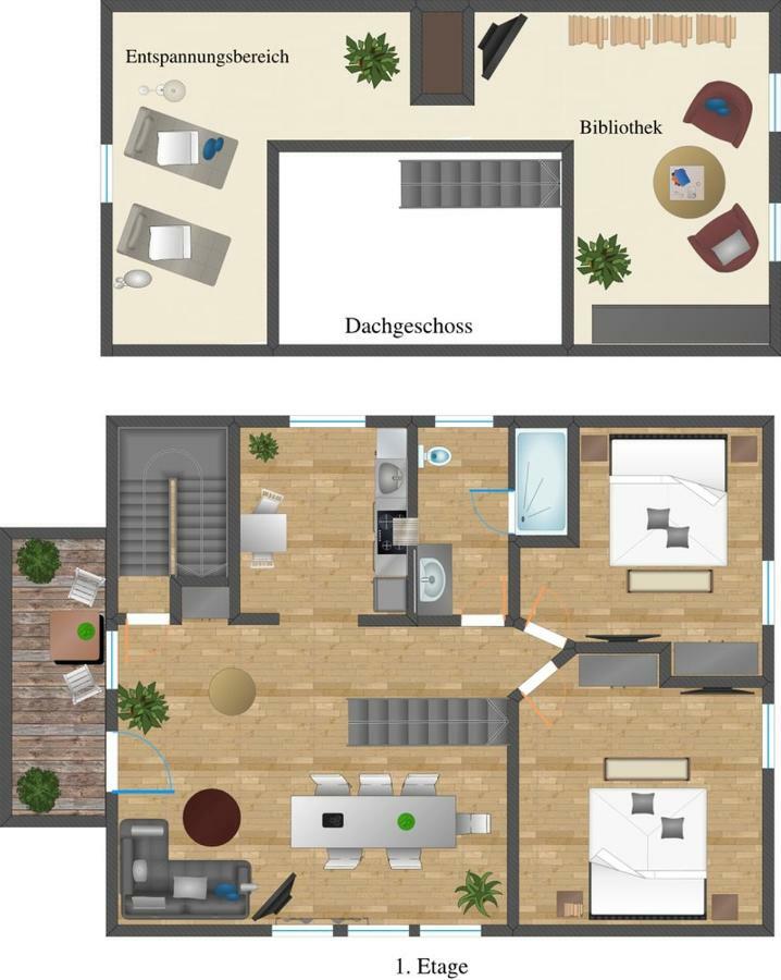 Spreewaldferienhaus - Urlaub ลึบเบิน ภายนอก รูปภาพ
